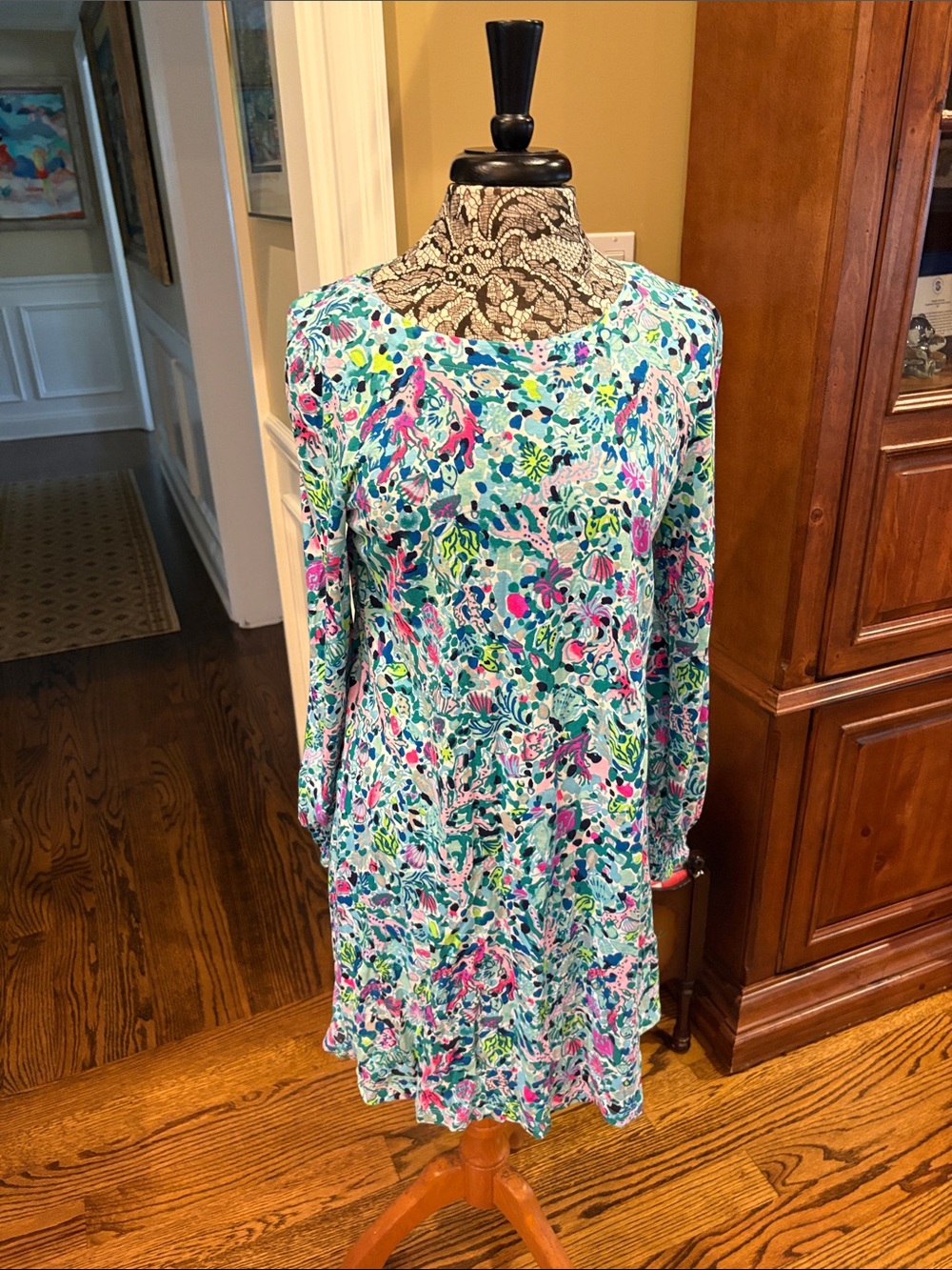 Lily Pulitzer Long Sleeve Dress - Large